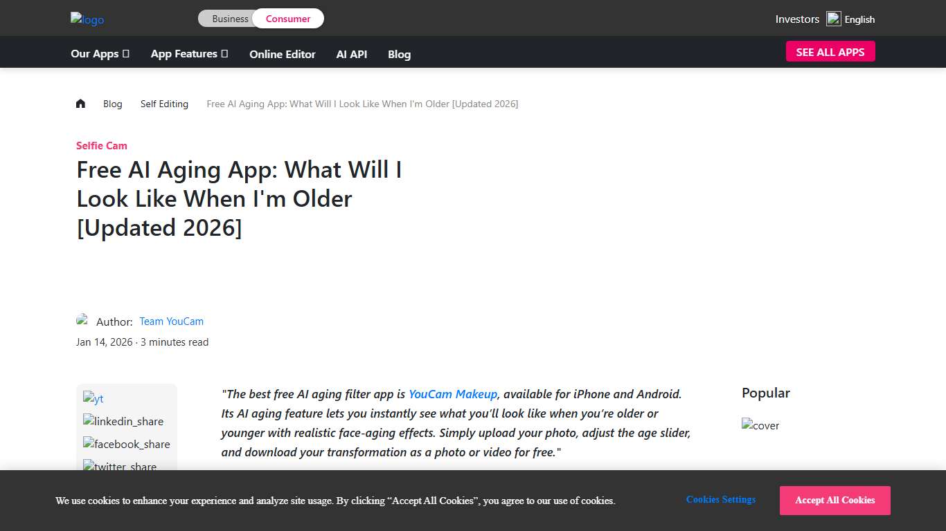 Free AI Aging App: What Will I Look Like When I'm Older [Updated 2026]