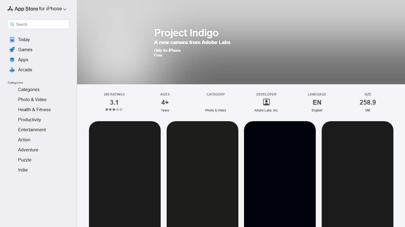 ‎Project Indigo App - App Store